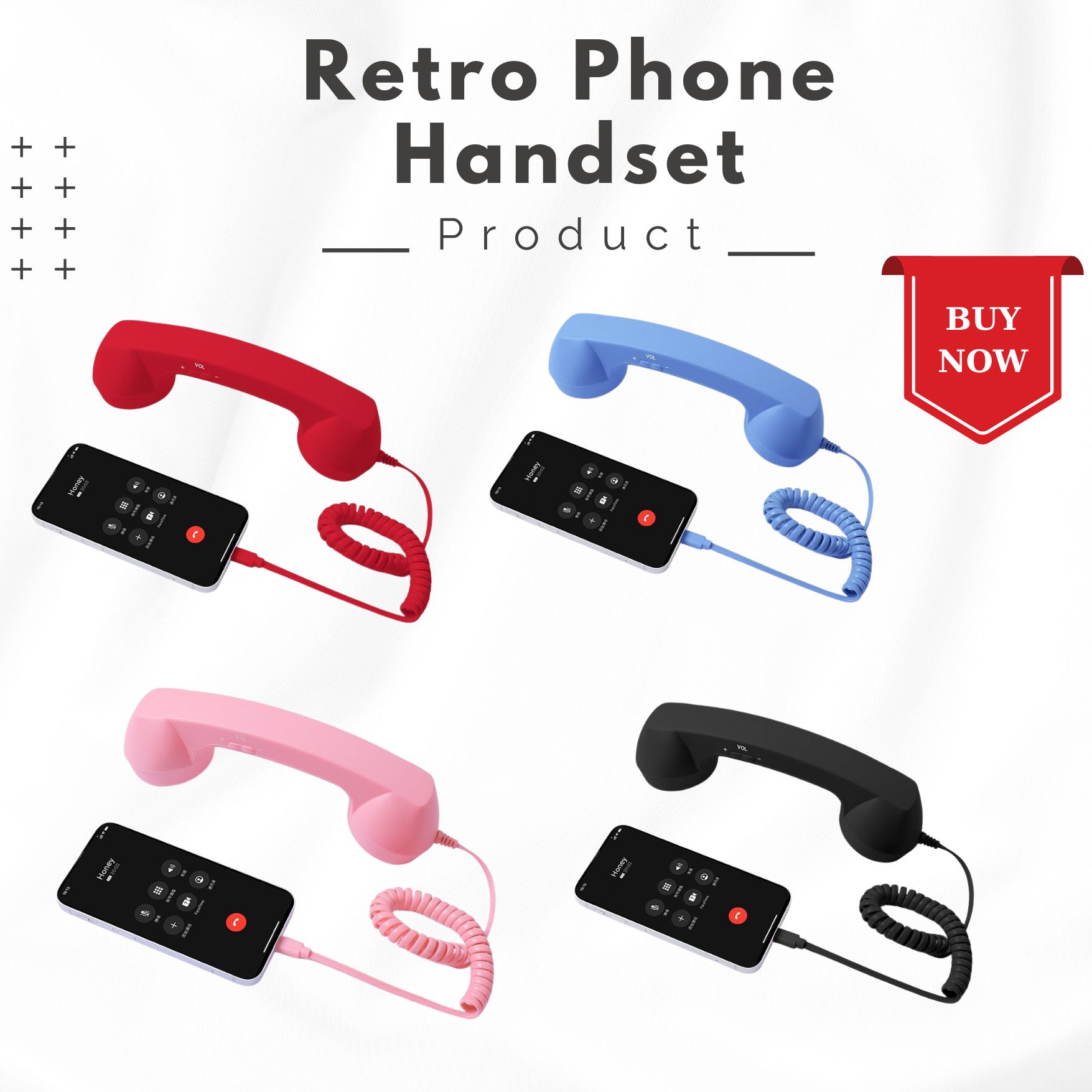 Retro Phone Handset