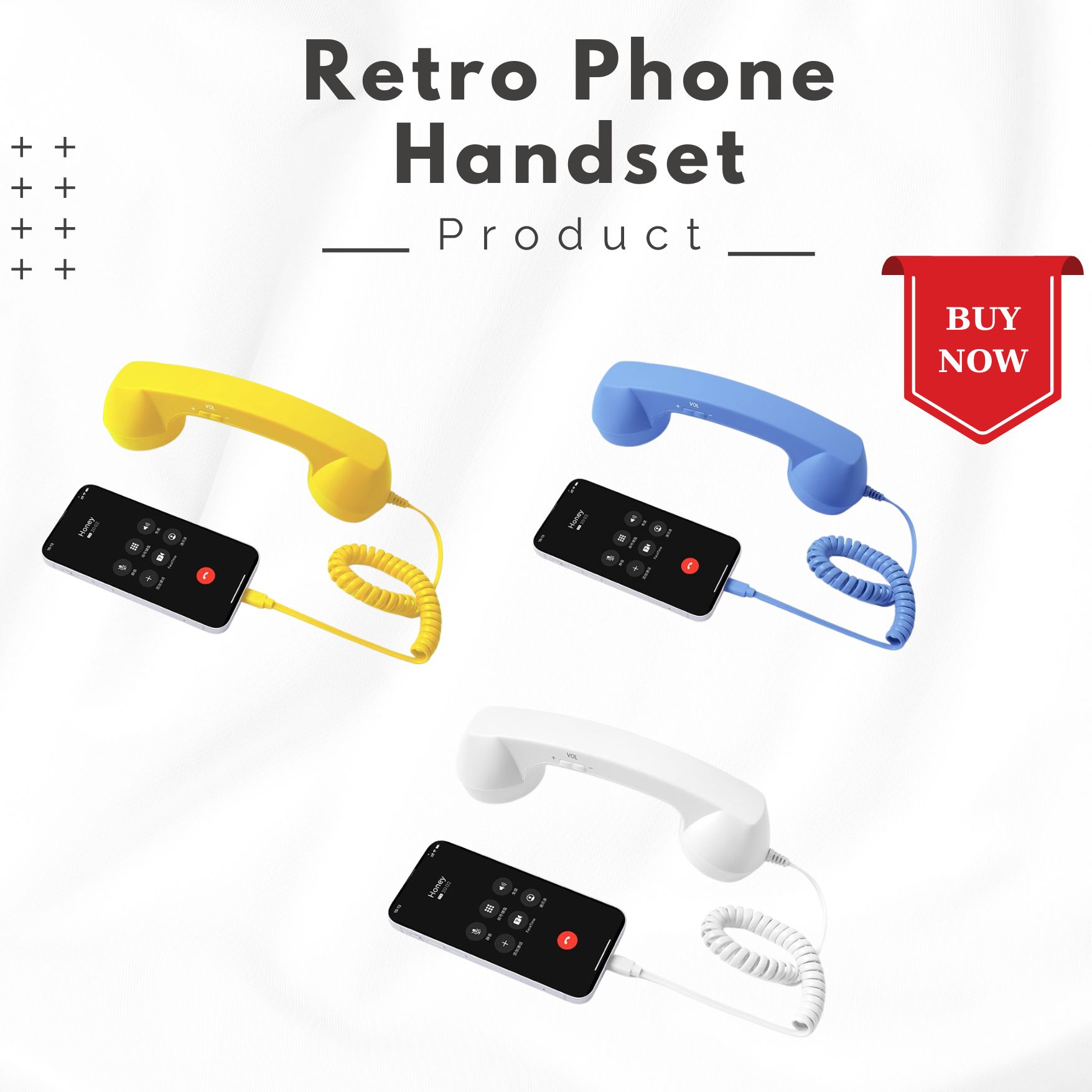 Retro Phone Handset