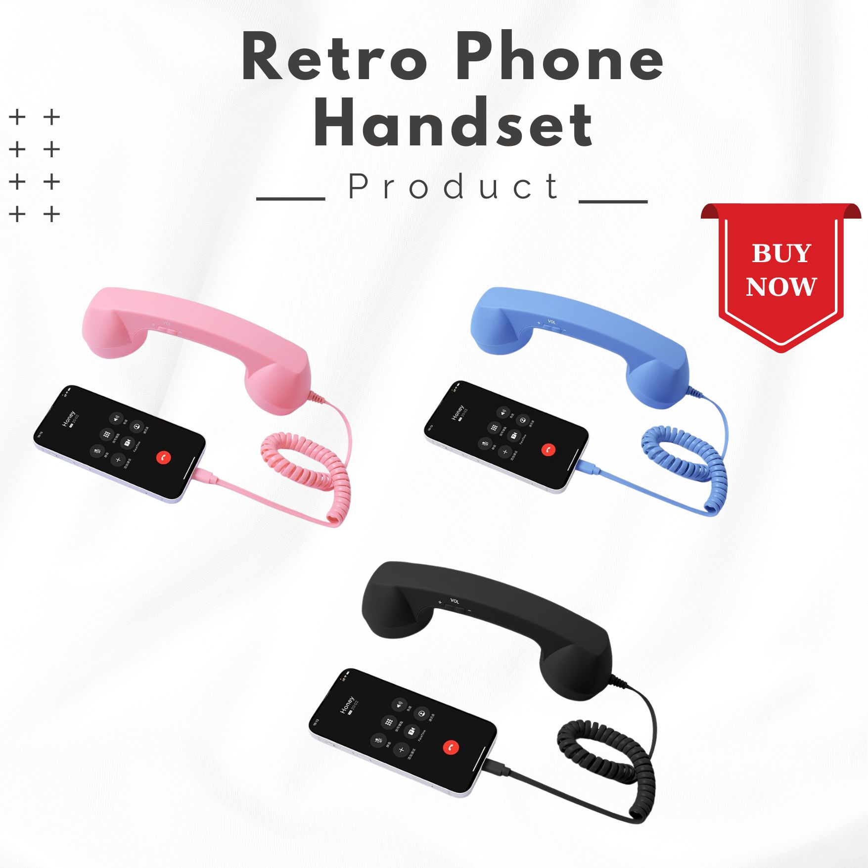 Retro Phone Handset