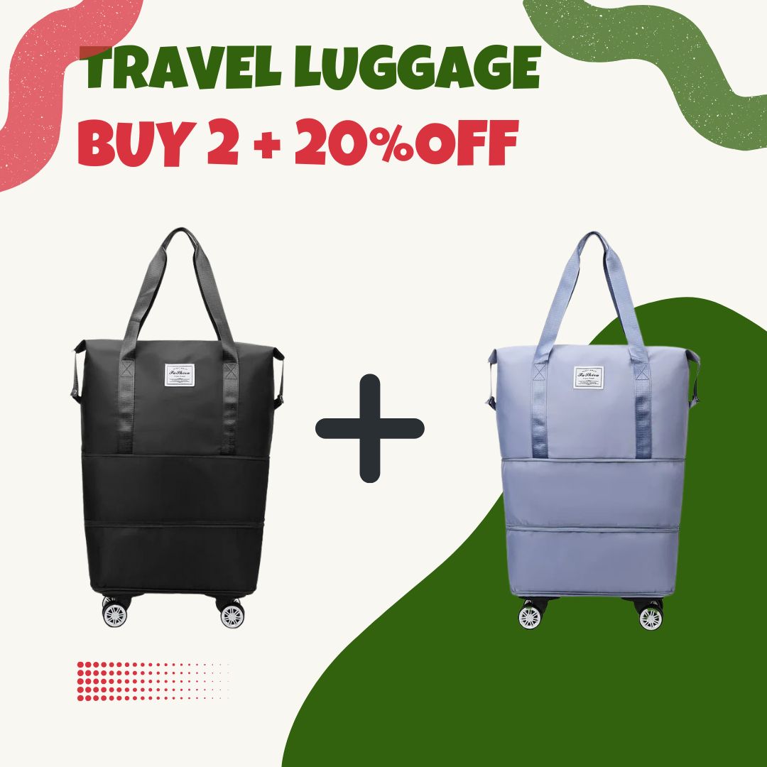 2025 New Large Capacity Travel Bag - Universal Wheel Removable