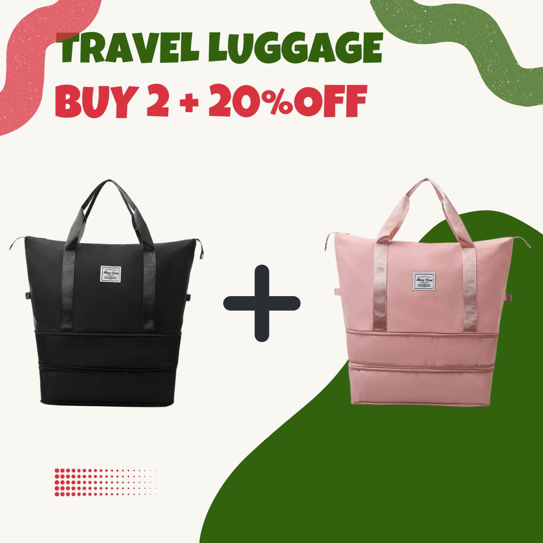 2025 New Large Capacity Travel Bag - Universal Wheel Removable