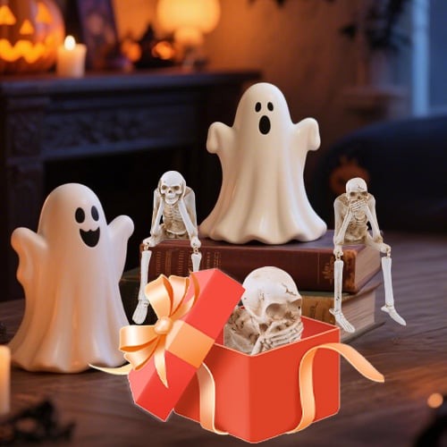Creative Skeleton Skull Decor