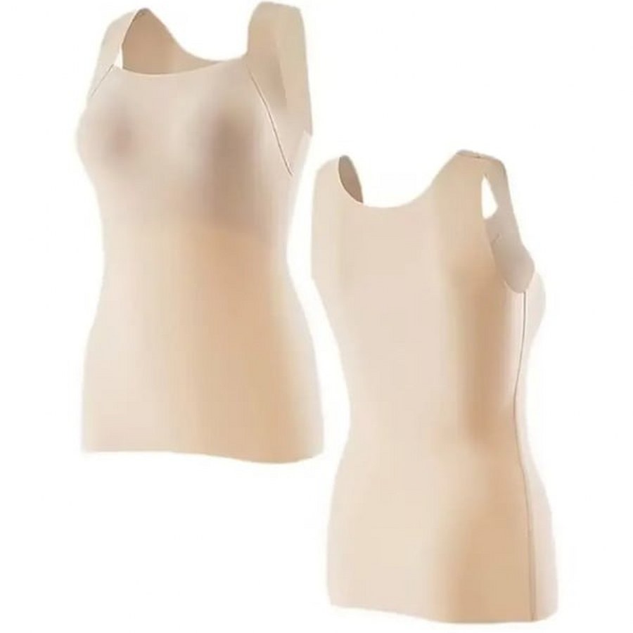 U Neck Shapewear Built-in Bra Tank ~ Flattering support with a seamless fit.