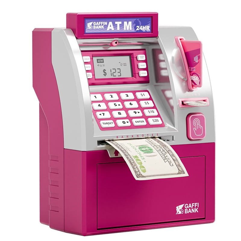 The Modern Personal ATM & Digital Piggy Bank -  Fun, Secure Saving for All Ages 💰