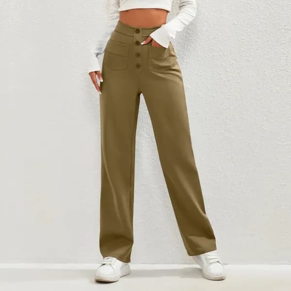 (✨End-of-season Sale 50%) Women's Casual High Waist Stretch Pants