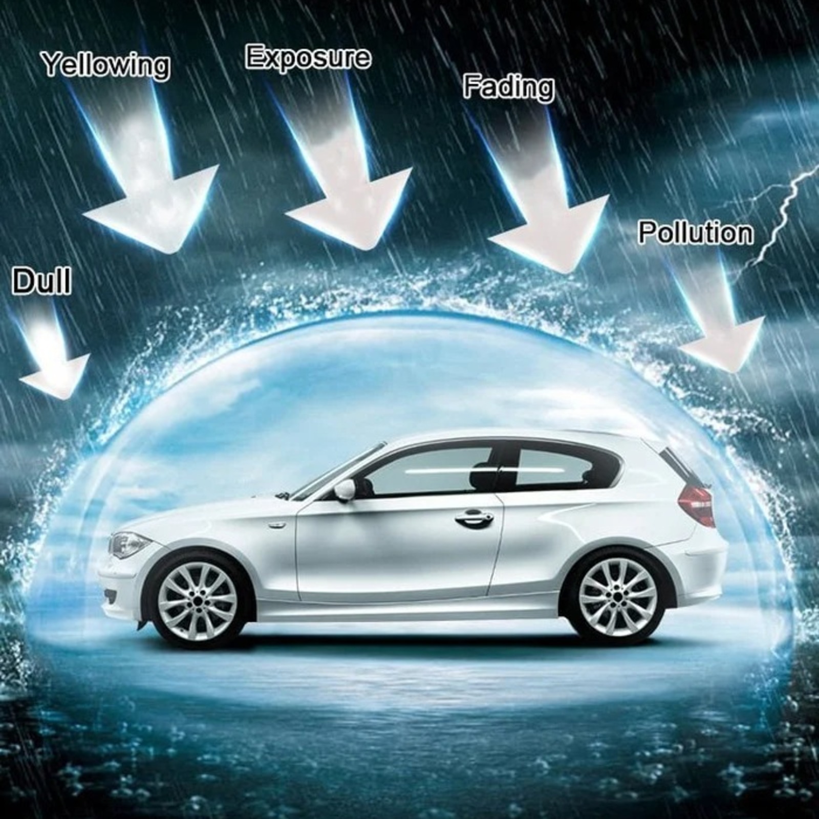 🔥LAST DAY SALE 49% OFF🔥Powerful Windshield Cleaner & Oil Film Remover, Car Glass Cleaner