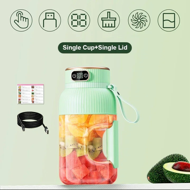 🎁NEW YEAR HOT SALE 50% OFF🍊Multifunctional Portable Juicer Cup With Digital Display