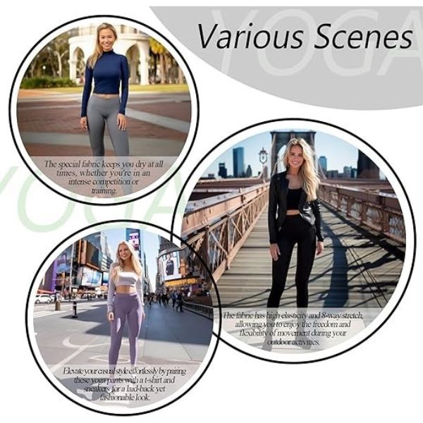 🔥Hot Sale 49% OFF🔥High Waisted Tummy Control Side Pocket Shaping Training Leggings