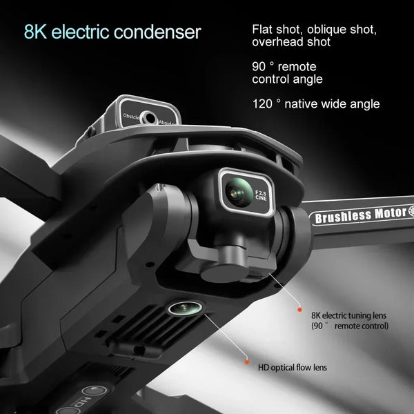 V168 MAX PRO Drone GPS 8K Professional