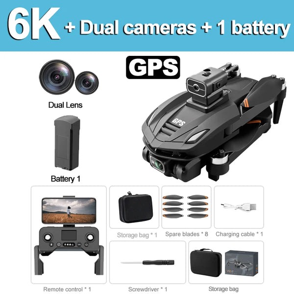 V168 MAX PRO Drone GPS 8K Professional