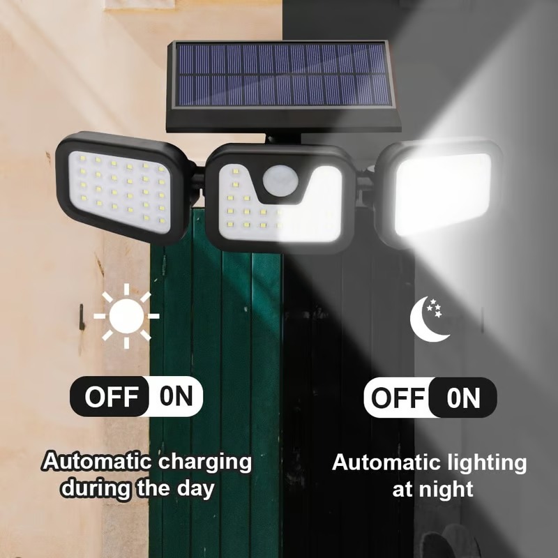 🎁 Hot Sale 49% OFF 🔥 Adjustable Motion Sensor Solar Lumina Lights