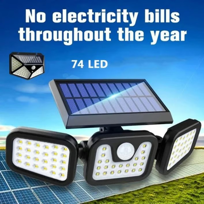 🎁 Hot Sale 49% OFF 🔥 Adjustable Motion Sensor Solar Lumina Lights