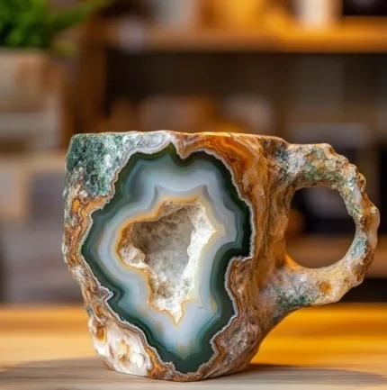 ✨Last Day 51% OFF🔥2025 New Mineral Crystal Coffee Mugs☕️