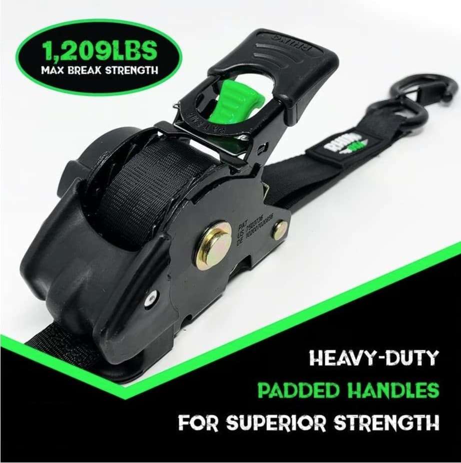 🎁The Perfect Father’s Day Gift – Retractable Ratchet Strap (2025 Special Deal💙)