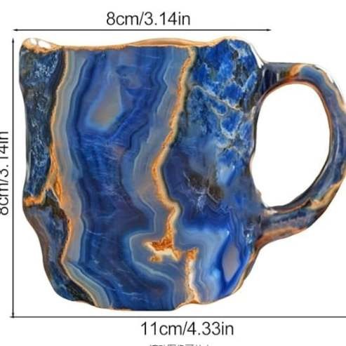 ✨Last Day 51% OFF🔥2025 New Mineral Crystal Coffee Mugs☕️