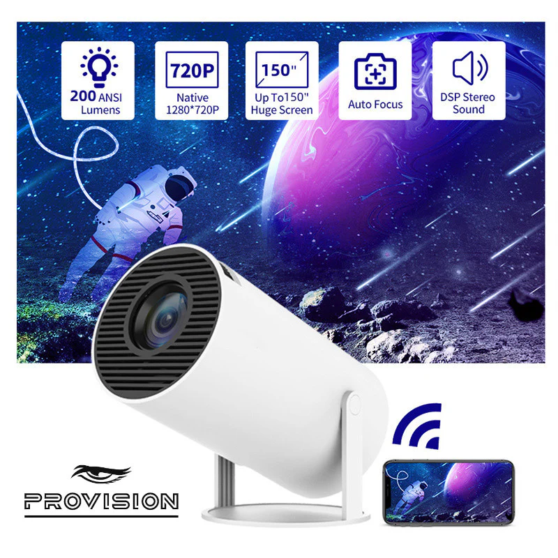 LUGOFLIX Pro 4K Projector – Cinema-Quality Portable Projector