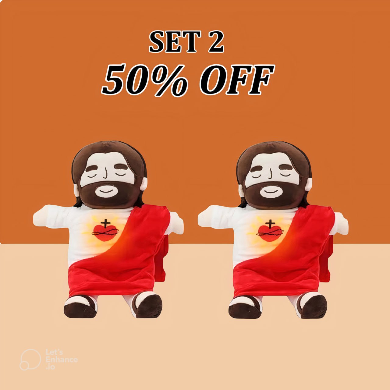 Comforting Christ - Jesus Breathing Plushie ❤️