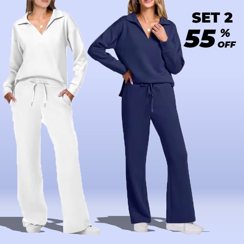 Women's 2 Piece Sets Outfits Casual Long Sleeve Sweatsuits Sets