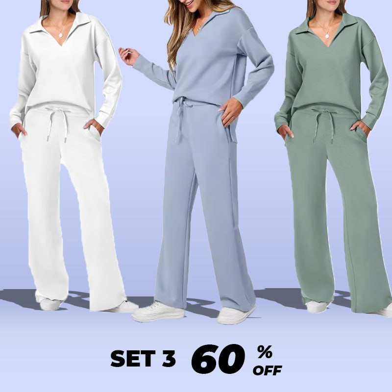 Women's 2 Piece Sets Outfits Casual Long Sleeve Sweatsuits Sets