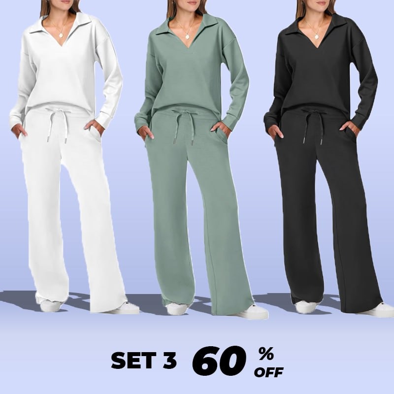 Women's 2 Piece Sets Outfits Casual Long Sleeve Sweatsuits Sets