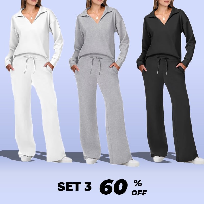 Women's 2 Piece Sets Outfits Casual Long Sleeve Sweatsuits Sets