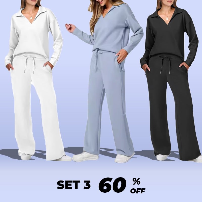 Women's 2 Piece Sets Outfits Casual Long Sleeve Sweatsuits Sets