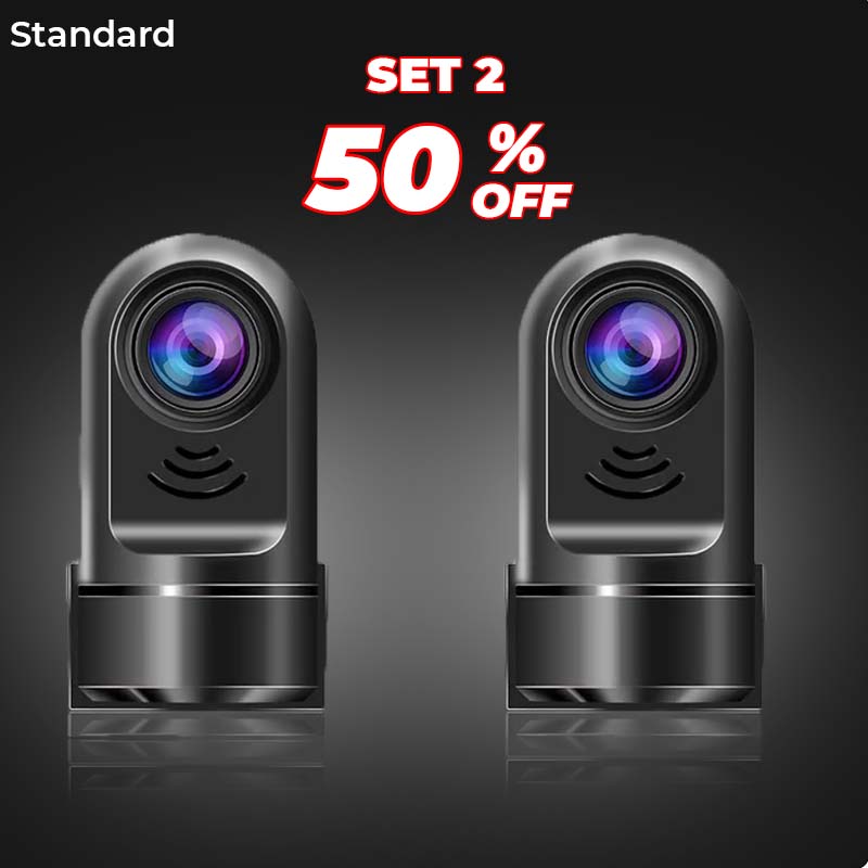 1080P HD 360° Rotating Mini ADAS Dashcam