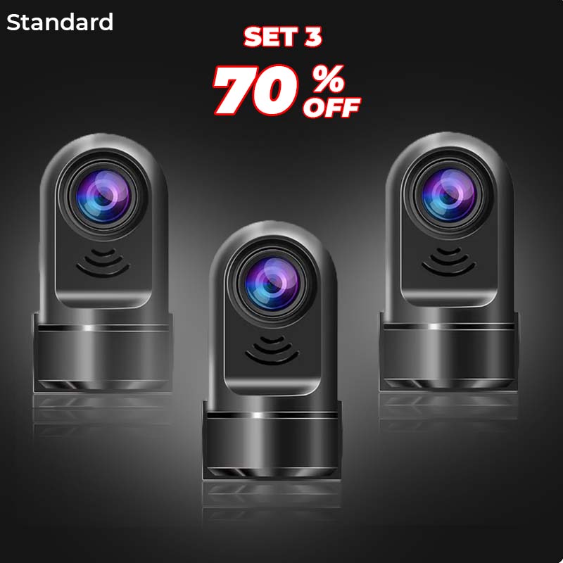 1080P HD 360° Rotating Mini ADAS Dashcam