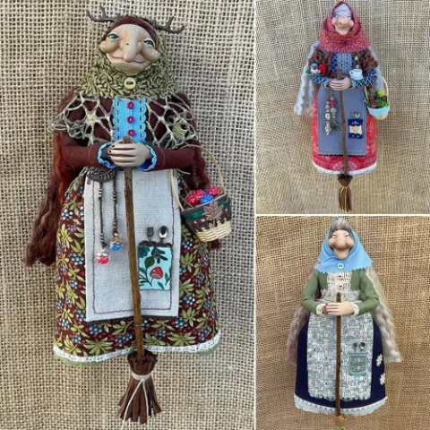 🎁 Mother’s Day Sale 40% OFF - 🔥 Handmade Kitchen Witch Doll