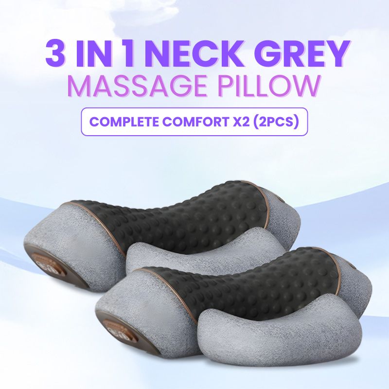 3 In 1 Neck Massage Pillow