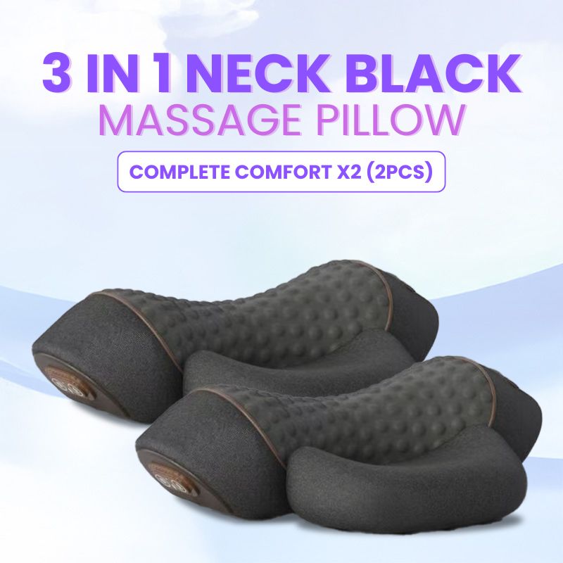3 In 1 Neck Massage Pillow