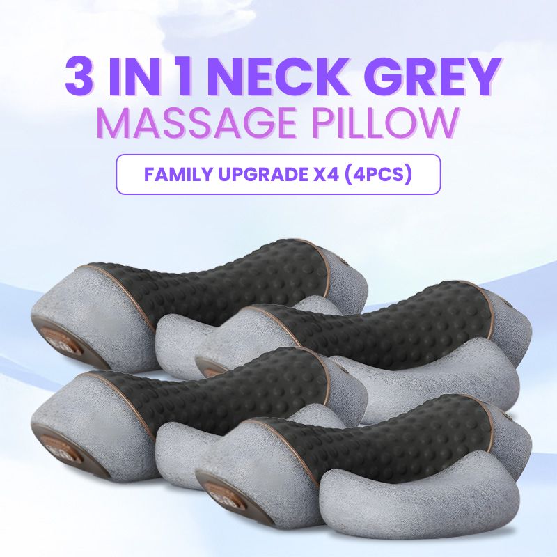 3 In 1 Neck Massage Pillow