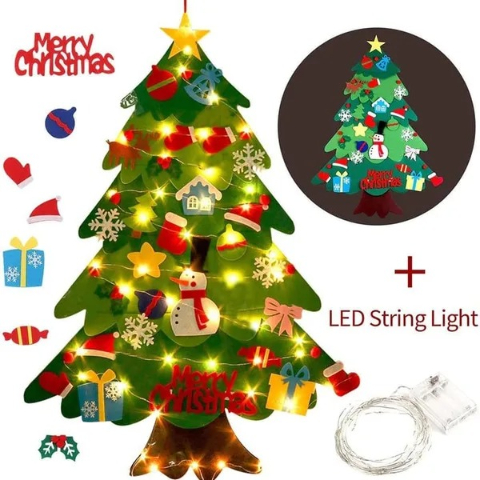 🔥2025 HOT SALE 49% OFF⭐DIY Christmas Tree (Free fairy lights)
