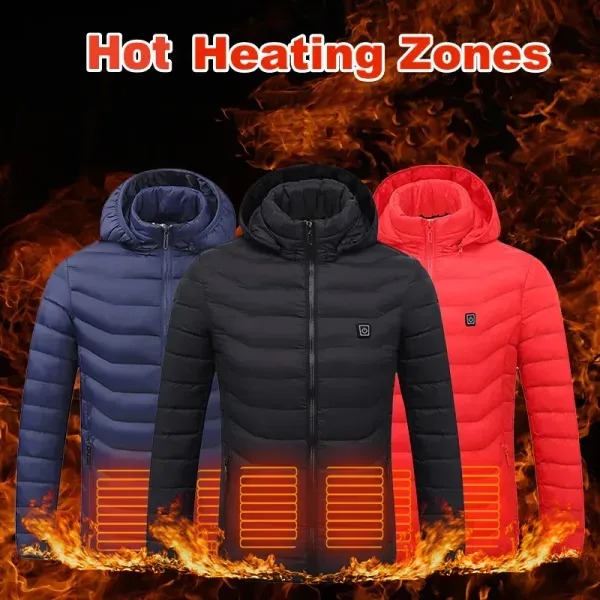 Heated Puffer Jacket - Unisex