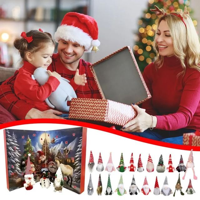 🎅Christmas Gnome Countdown Calendar 2025🥰