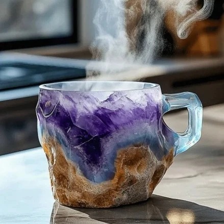 ✨Last Day 51% OFF🔥2025 New Mineral Crystal Coffee Mugs☕️