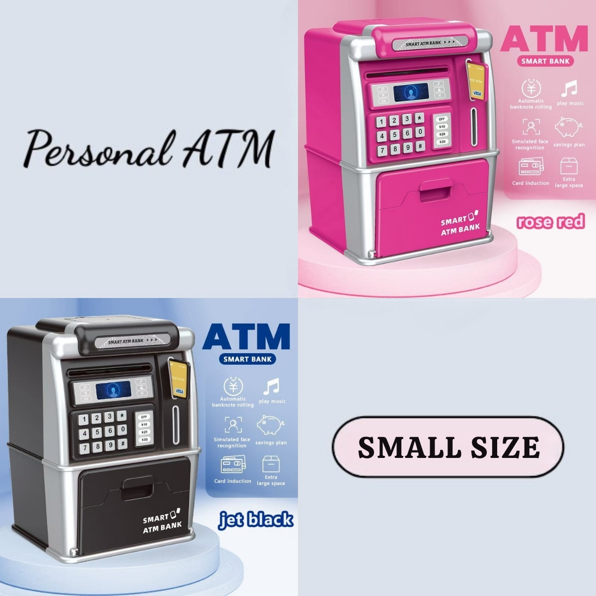 The Modern Personal ATM & Digital Piggy Bank -  Fun, Secure Saving for All Ages 💰