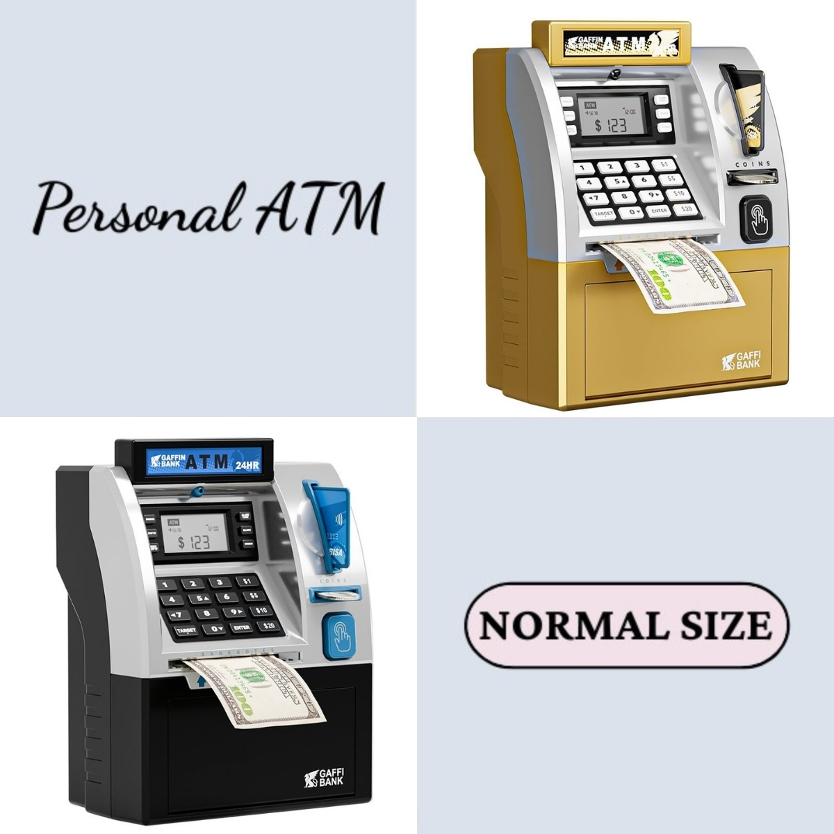 The Modern Personal ATM & Digital Piggy Bank -  Fun, Secure Saving for All Ages 💰