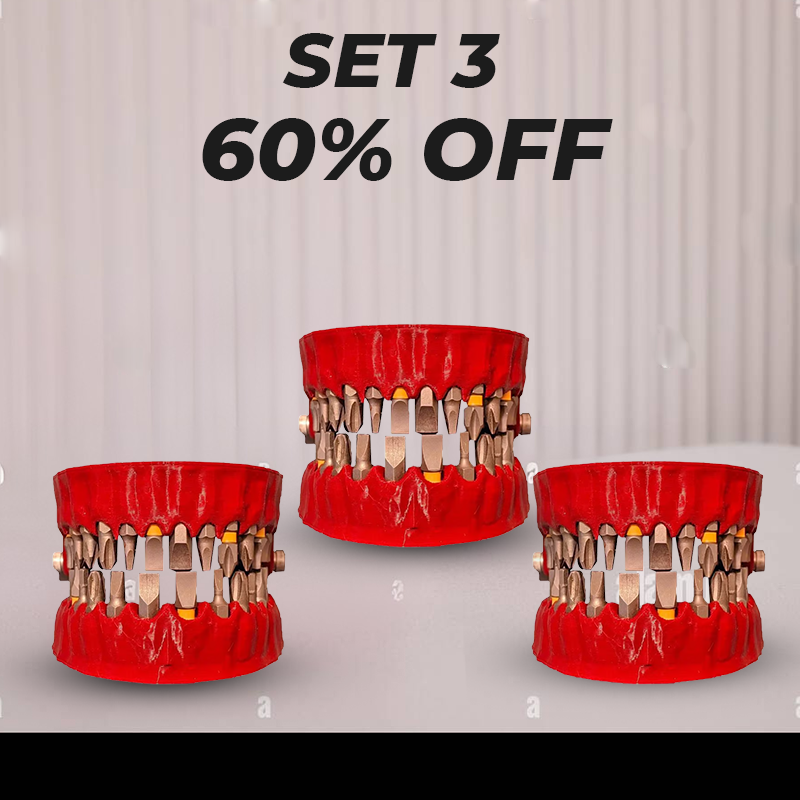 🔥Last Day Sale 49% OFF - 🧰 Denture Driver Bit Holder