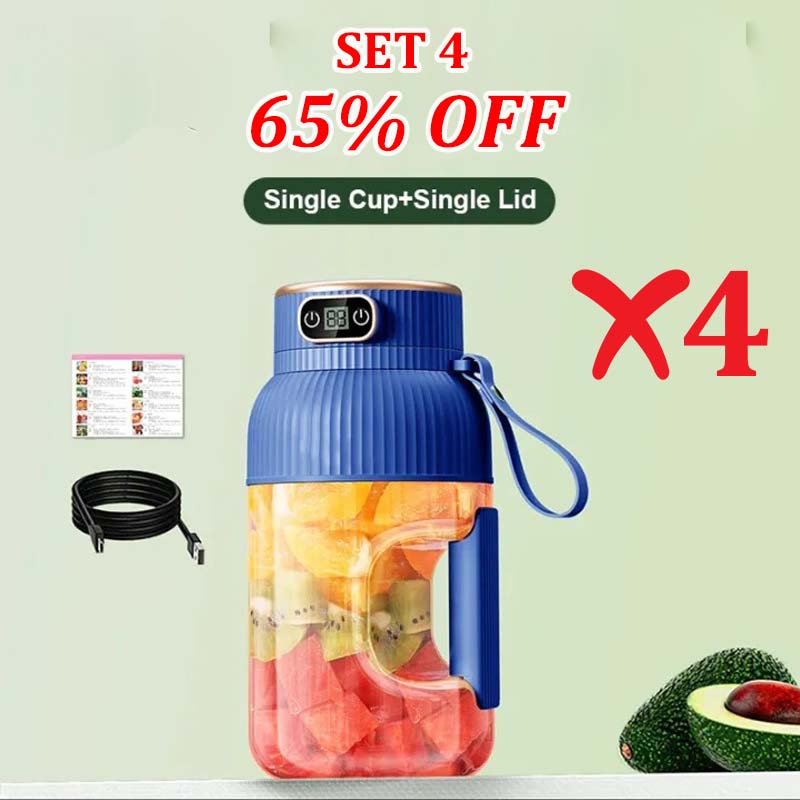 🎁NEW YEAR HOT SALE 50% OFF🍊Multifunctional Portable Juicer Cup With Digital Display