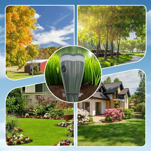 🌸Big Sale 50% OFF🌸 Solar Powered Waterproof Screw Mole Repellent