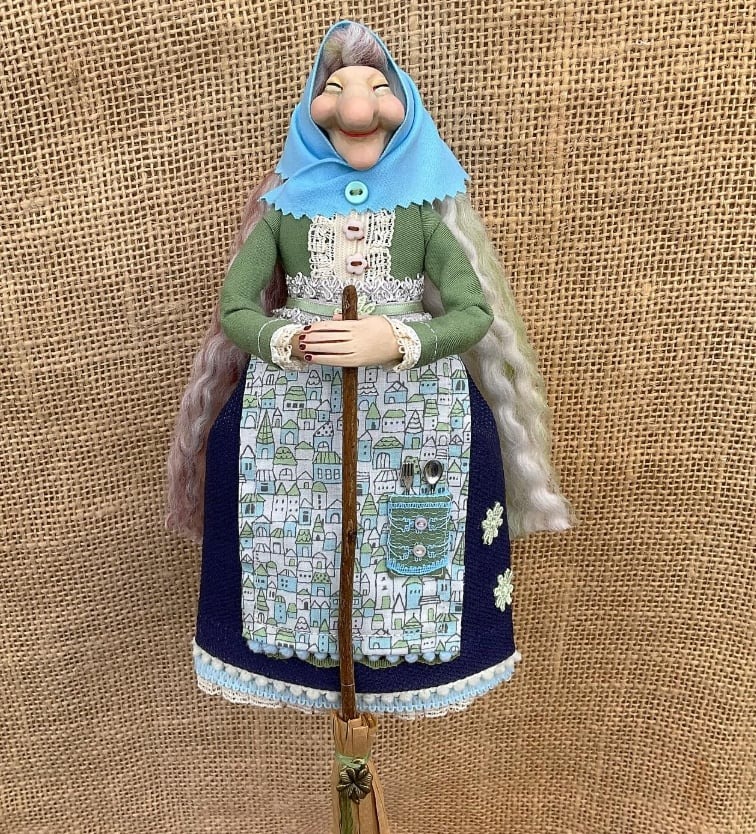 🎁 Mother’s Day Sale 40% OFF - 🔥 Handmade Kitchen Witch Doll