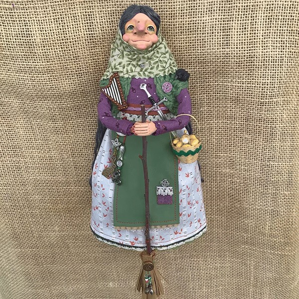 🎁 Mother’s Day Sale 40% OFF - 🔥 Handmade Kitchen Witch Doll