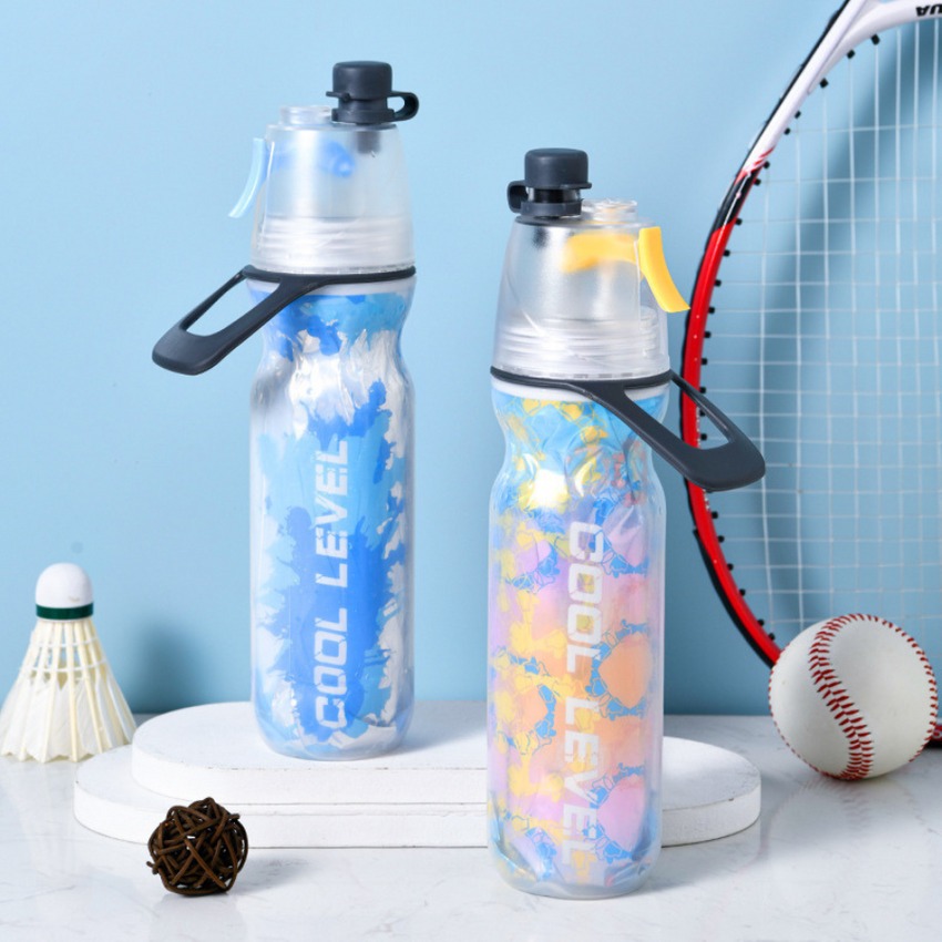 Mist & Sip Sports Water Bottle – Large Capacity for Adults & Kids