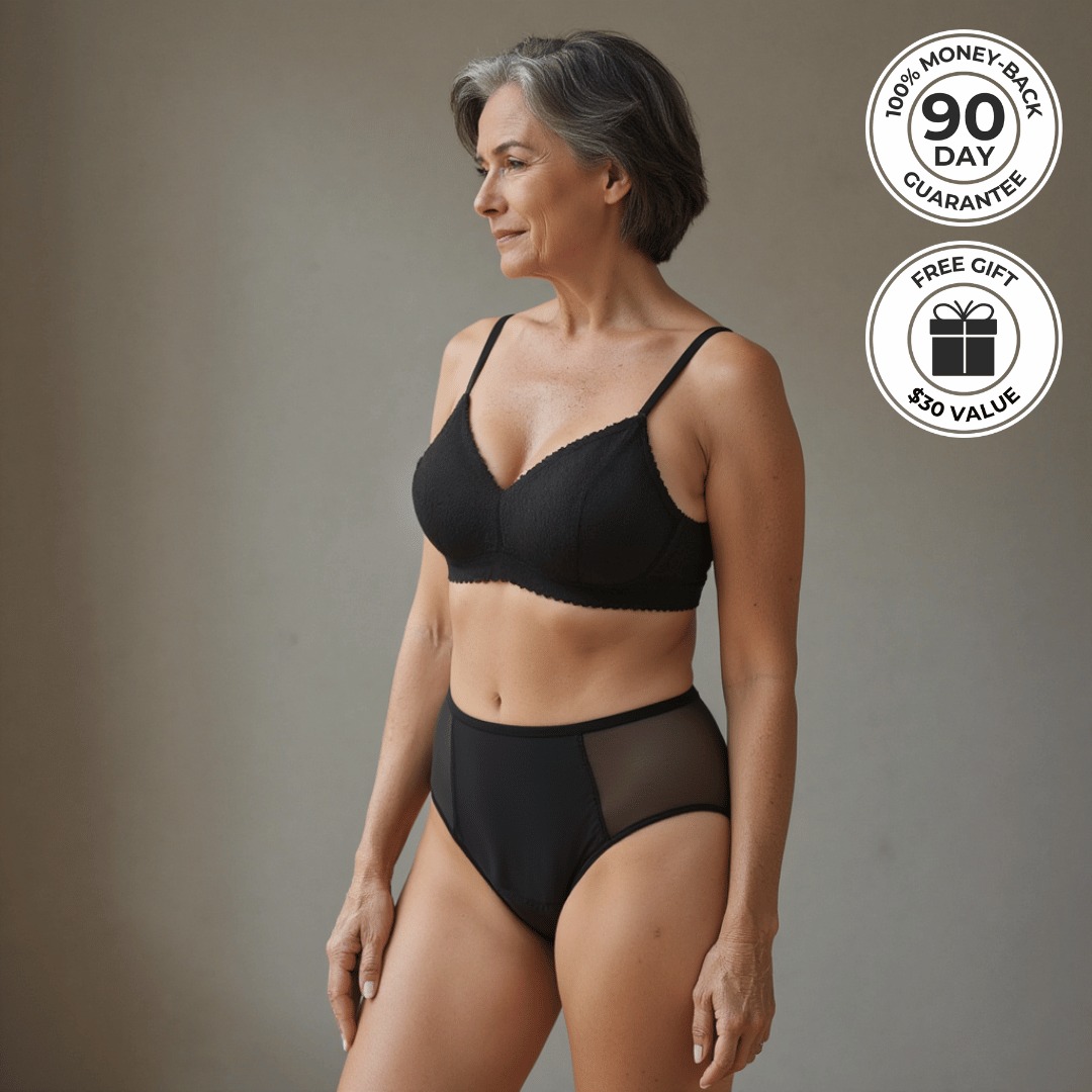 💐2025 Mother’s Day Pre-sale 🔥ComfyGuard™ Pelvic Floor Support & 100% Leak-Proof Underwear