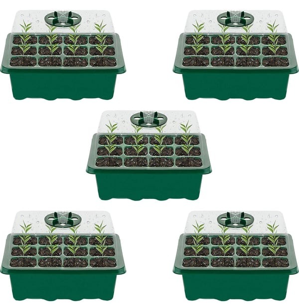 Spring Hot Sale 50% 🌱 Adjustable Humidity Seed Starter Trays with Grow Light