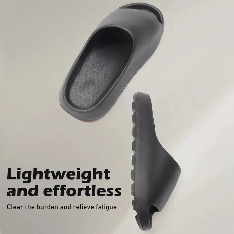 Unisex EVA Soft Slides – Lightweight, Non-slip Summer Slippers for Home & Casual Wear