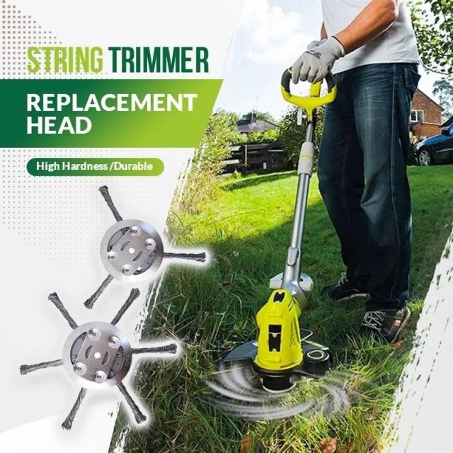 🔥BUY 2 GET 1 FREE 👨‍🌾6 inch Steel Wire Brush Cutter Trimmer Head