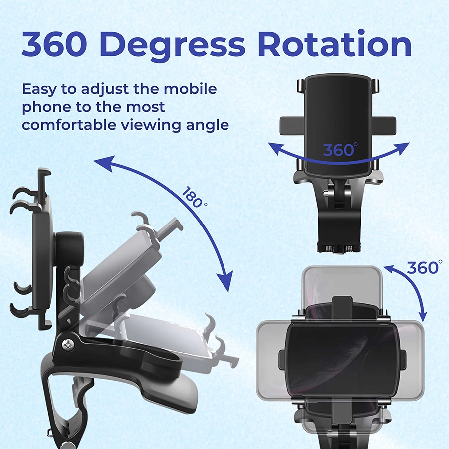 ⚡️Last Day 68% OFF🔥 360° Universal Dashboard Phone Mount