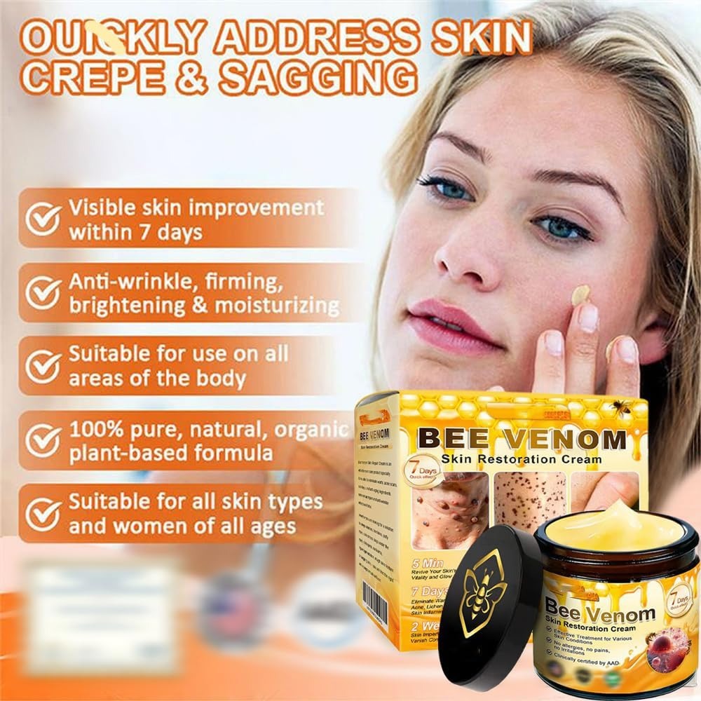 BeeRx™ Bee Venom Cream – The Natural Secret to Ageless, Healthy Skin